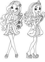 kolorowanki Ever After High malowanki do wydruku numer  40